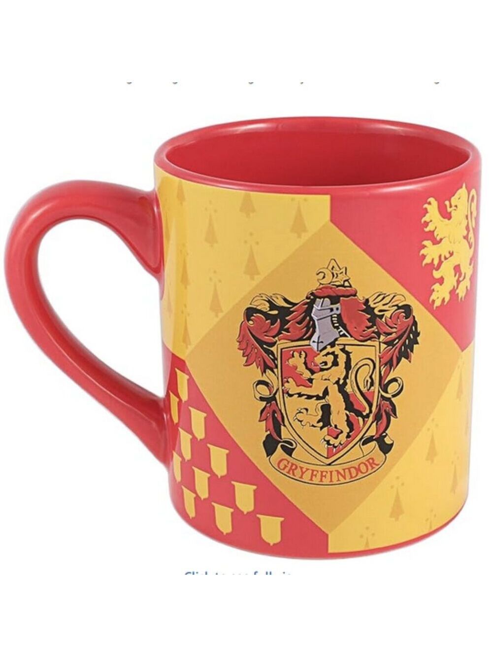 Harry Potter Gryffindor House Crest Ceramic Mug, 14 Ounces - Picture 2 of 2